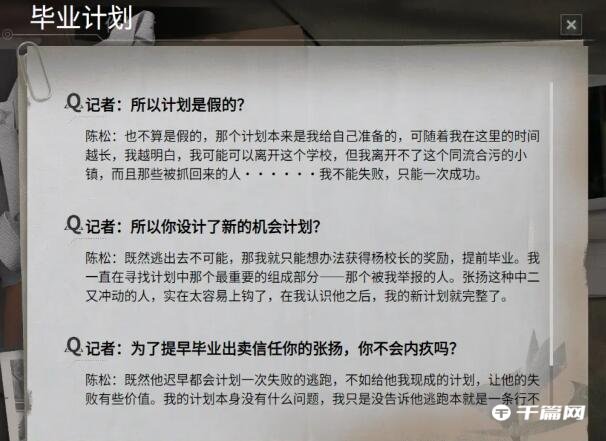 《飞越13号房》人物档案100％全收集图鉴攻略