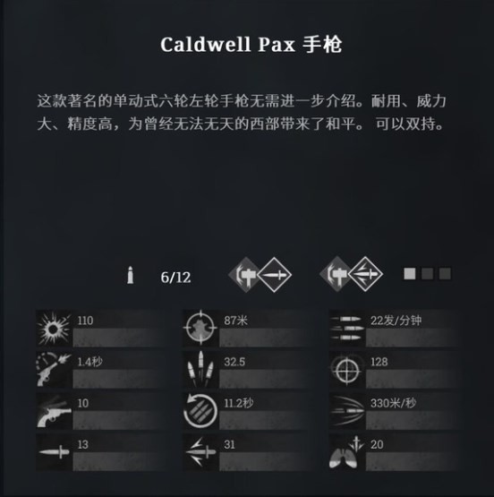 《猎杀对决》caldwellPax手枪好用吗