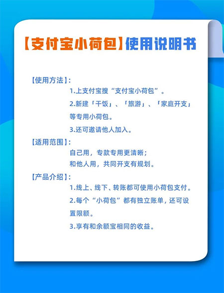 《支付宝》上线钱包分类功能，支付宝小荷包介绍