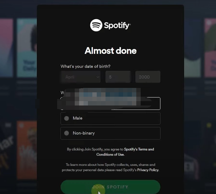 《Spotify》显示在国内注册不提示使用代理服务解决方法