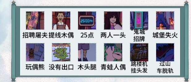 《文字脑洞》恐怖乐园怎么通关